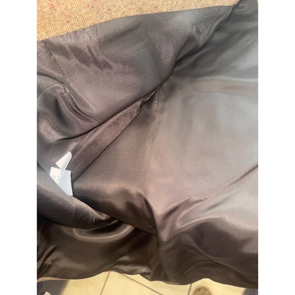 Jones New York Womens Tweed Blazer Plus 20W Brown Wool Old Money Preppy Jacket - Picture 10 of 11